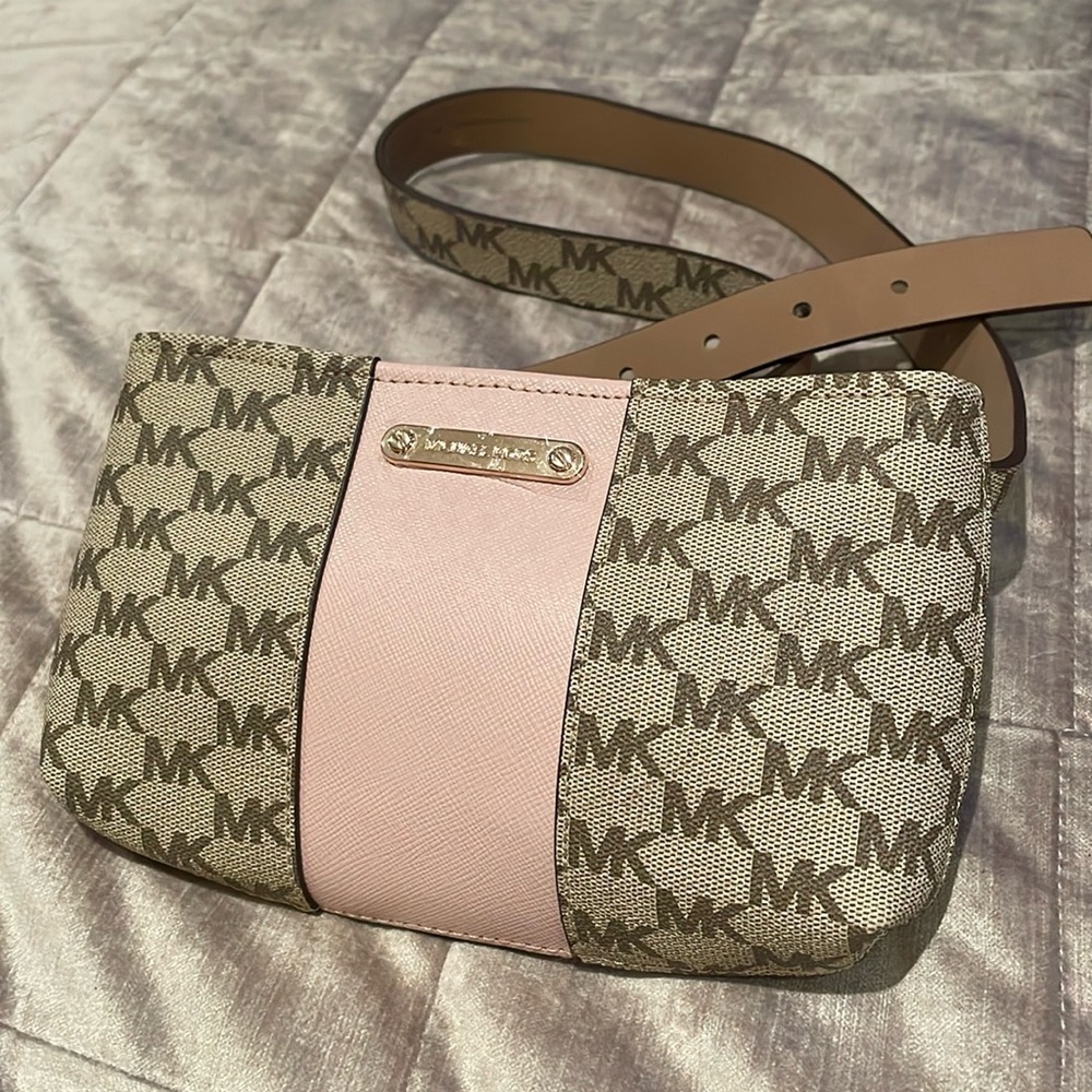 MICHAEL KORS Jet Set Adjustable Belt Bag Fanny Pack Large / XL NWOTS